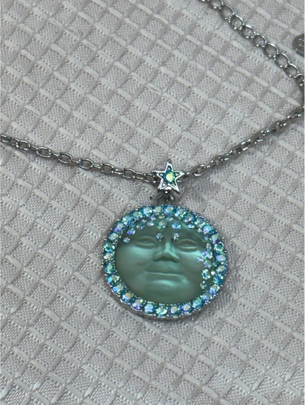 Kirks Folly Seaview Moon Pendant Necklace